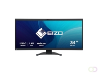 EIZO FlexScan EV3450XC-BK LED display 86,6 cm (34.1") 3440 x 1440 Pixels UltraWide Quad HD Zwart (EV3450XC-BK)
