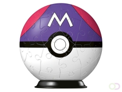 Puzzel 3D Ravensburger Pokemon Masterbal 54 stukjes