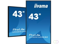 iiyama LH4341UHS-B2 beeldkrant 108 cm (42.5") LCD 500 cd/m² 4K Ultra HD Type processor Android 8.0 24/7 (LH4341UHS-B2)