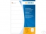 Adresetiketten voor schrijfmachines, A4, 102 x 38 mm, permanent hechtend