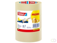Afplaktape tesa® Economy 50mmx50m geel 3 rollen