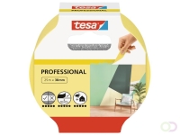 Afplaktape tesa® Professional 25mx38mm geel