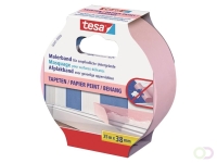 Afplaktape tesa® Professional sensitive 25mx38mm roze