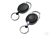 Afrolmechanisme Durable 8198 met ring   lampje 800mm zwart