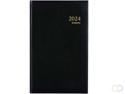 Agenda 2027 Brepols Brefix Lima 1dag/1pagina zwart