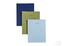 Agenda 2027 Brepols Timing Colora 7dagen/2pag taupe, roze, donkerblauw