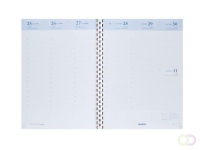 Agendavulling 2027 Brepols Timing 7dagen/2paginas spiraal wit