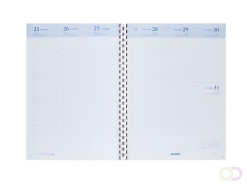 Agendavulling 2027 Brepols Timing 7dagen/2paginas spiraal wit