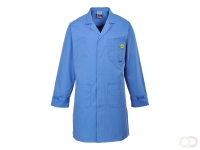 Antistatische ESD Jas maat L, "This inherently anti-static coat is ideal for environments where electrostatic resistance is requ