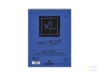 Mixed mediapapier Canson XL Textured Mixed Media 15vel 300gr A5 wit