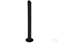 Asbak staand BRASQ AT300 zwart RVS 92 cm