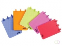 Atoma Trendy notitieboekje, ft A7, 120 bladzijden, PP, geruit 5 mm, geassorteerde kleuren