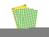 Avery Afneembare markeringspunten Ø 8 mm, groen 3592