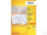 Etiket Avery DP246-100 70x36mm wit 2400 stuks