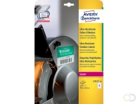 Etiket Avery L7913-10 99.1x42.3mm polyethyleen wit 120 stuks