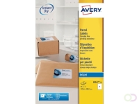 Etiket Avery J8167-25 199.6x289.1mm wit 25 stuks