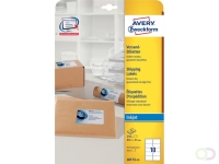 Etiket Avery J8173-25 99.1x57mm wit 250 stuks