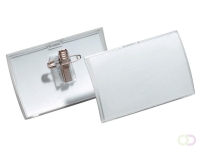 Badge Durable 8211 Click Fold met combiklem 40x75mm