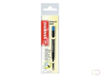 Balpenvulling STABILO standaard medium blauw blister à 1 stuk