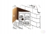 Bankers Box Speelhuisje Treats&Eats 1PK (FSC) - Wit