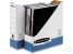 Bankers Box System tijdschriftencassette, ft A4, blauw, pak van 6 stuks