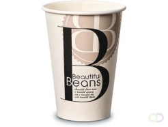 Beautiful Beans Kartonnen Beker, 180 cc, 100 stuks