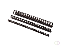Plastic bindrug 10mm - zwart