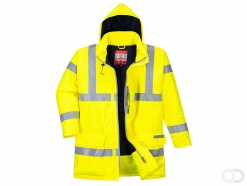 Bizflame Regen Hi-Vis Ademende en Antistatisch FR Jack maat 3 XL, Yellow