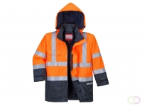 Bizflame Regen Hi-Vis Multi-Beschermend Jack maat Small, OrNa
