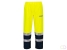 Bizflame Regen  Hi-Vis Vlamboog Broek maat L, Yellow/Navy