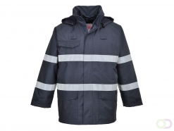 Bizflame Regen Multi Beschermende jas maat Small, Navy