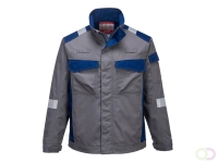 Bizflame Ultra twee kleuren jack maat L, Grey
