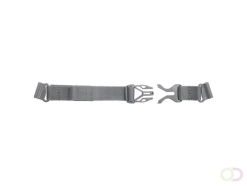 Borstband verstelbaar Step by Step polyester grijs