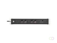 Brennenstuhl Premium Web-Line Internet 19" PDU 16A met 4x Type F stopcontacten, Main-Follow functie, LAN stopcontact