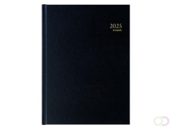 Agenda 2027 Brepols Bremax Santex A4 1dag/2pagina's 8 kolommen zwart