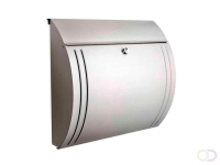 Brievenbus RVS Modena Zilver 12,7 x 36 x 33,5 cm