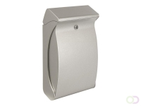 Brievenbus kunststof Swing Zilver 27,1 x 12,9 x 41,9 cm