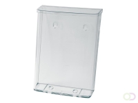 buitenfolderhouder Sigel wandmodel A4 transparant acryl voor