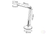 Bureaulamp Hansa ledlamp 4you aluminium