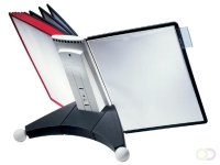 Bureaustandaard Durable 5632 Sherpa met 10-tassen rood/zwart