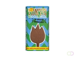 Chocolade Tony's Chocolonely je wordt bedankt reep melk karamel biscuit 180gr