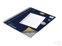 Collegeblok Multo A4 ruit 10mm 23 gaats 160 pagina's 90 gram