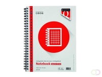 Collegeblok Quantore A4 ruit 10mm 23-gaats 200 pagina's 70gr