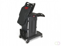 Compacte opvouwbare hotelwagen, Rubbermaid