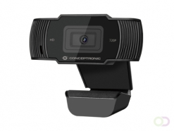 Conceptronic AMDIS03B webcam 1280 x 720 Pixels USB 2.0 Zwart (AMDIS03B)
