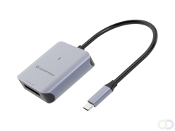Conceptronic BIAN08G geheugenkaartlezer USB 3.2 Gen 2 Type-C Grijs (BIAN08G)