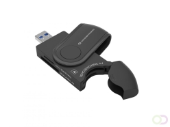 Conceptronic StreamVault BIAN04B geheugenkaartlezer USB 3.2 Gen 1 (3.1 Gen 1) Type-A Zwart (BIAN04B)