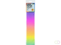 Crêpepapier Folia 50x250cm 10vel 1650 regenboog