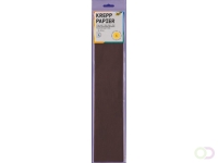 Crêpepapier Folia 50x250cm 10vel 115 chocoladebruin