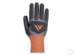 CT Cut D18 Nitril impact handschoen maat XL, Grey/Black